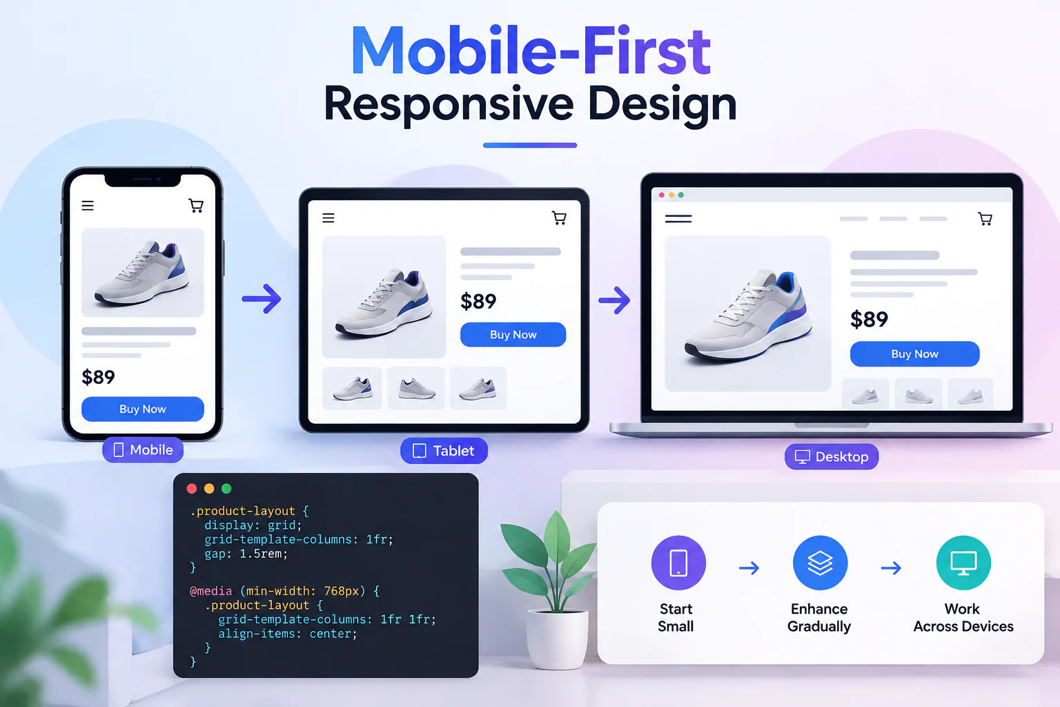 Mobile-first-responsive-design